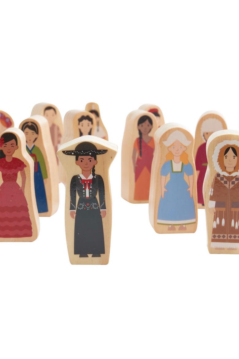 Friends Around the World - 20 Pieces, Alternate, color, Multicolored