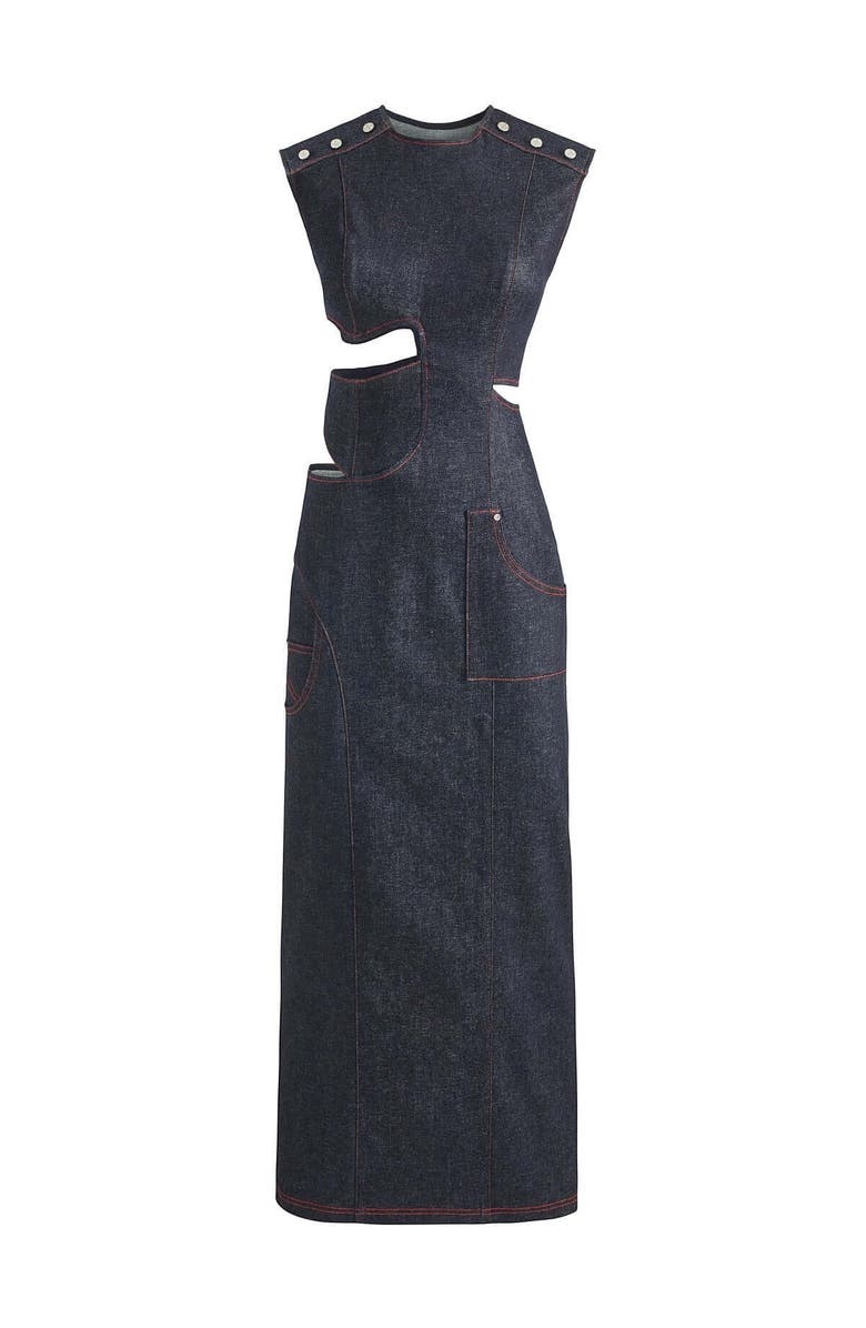 Jendue Harvey Maxi Dress, Main, color, Ecru