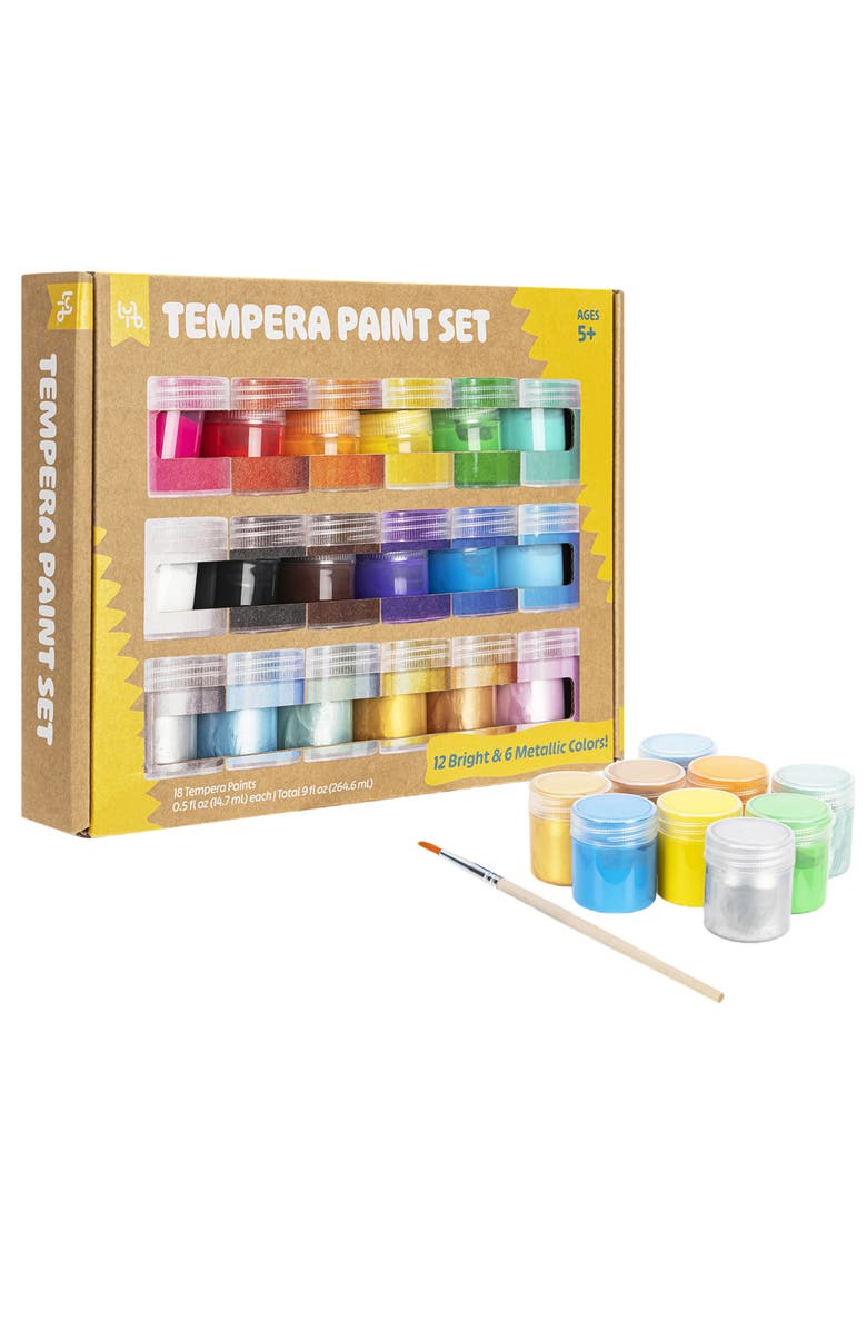 Little Yellow Bicycle Tempera Paint Set, Alternate, color, 