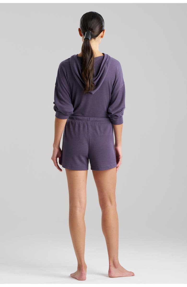 Natori MILA - WAFFLE Everywhere Shorts, Alternate, color, Twilight Blue