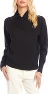 Karen Kane Crossover Collar Sweater