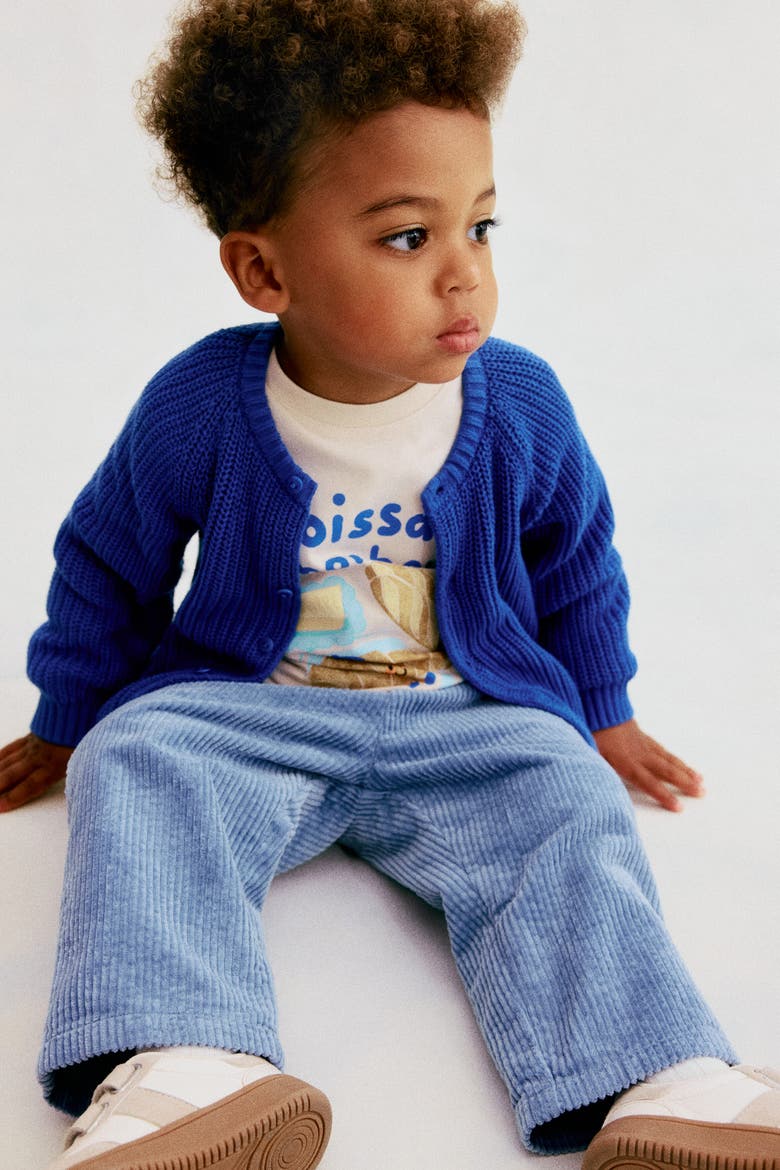 Cotton Corduroy Pants, Alternate, color, Light dusty blue