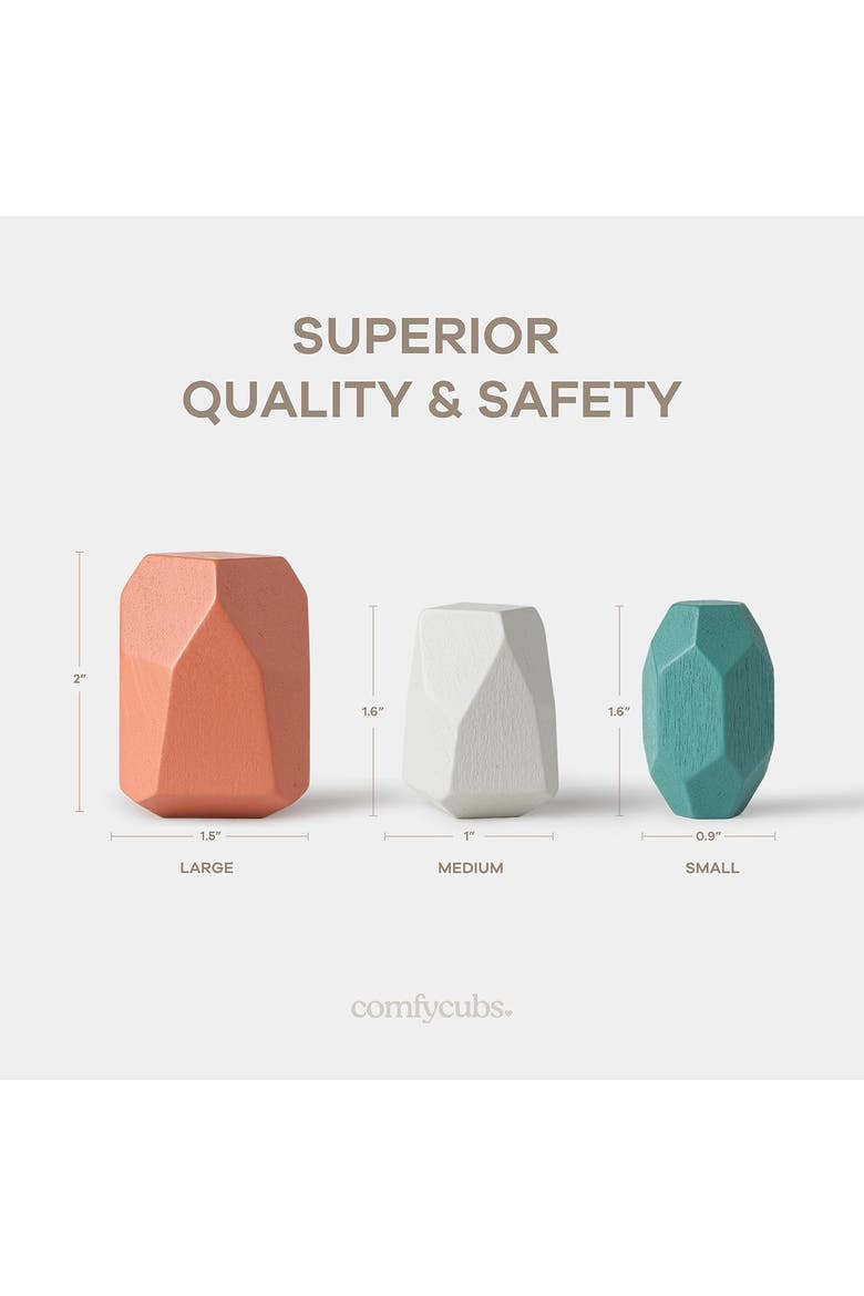 Stacking Blocks for Toddlers, Alternate, color, Dino Pack