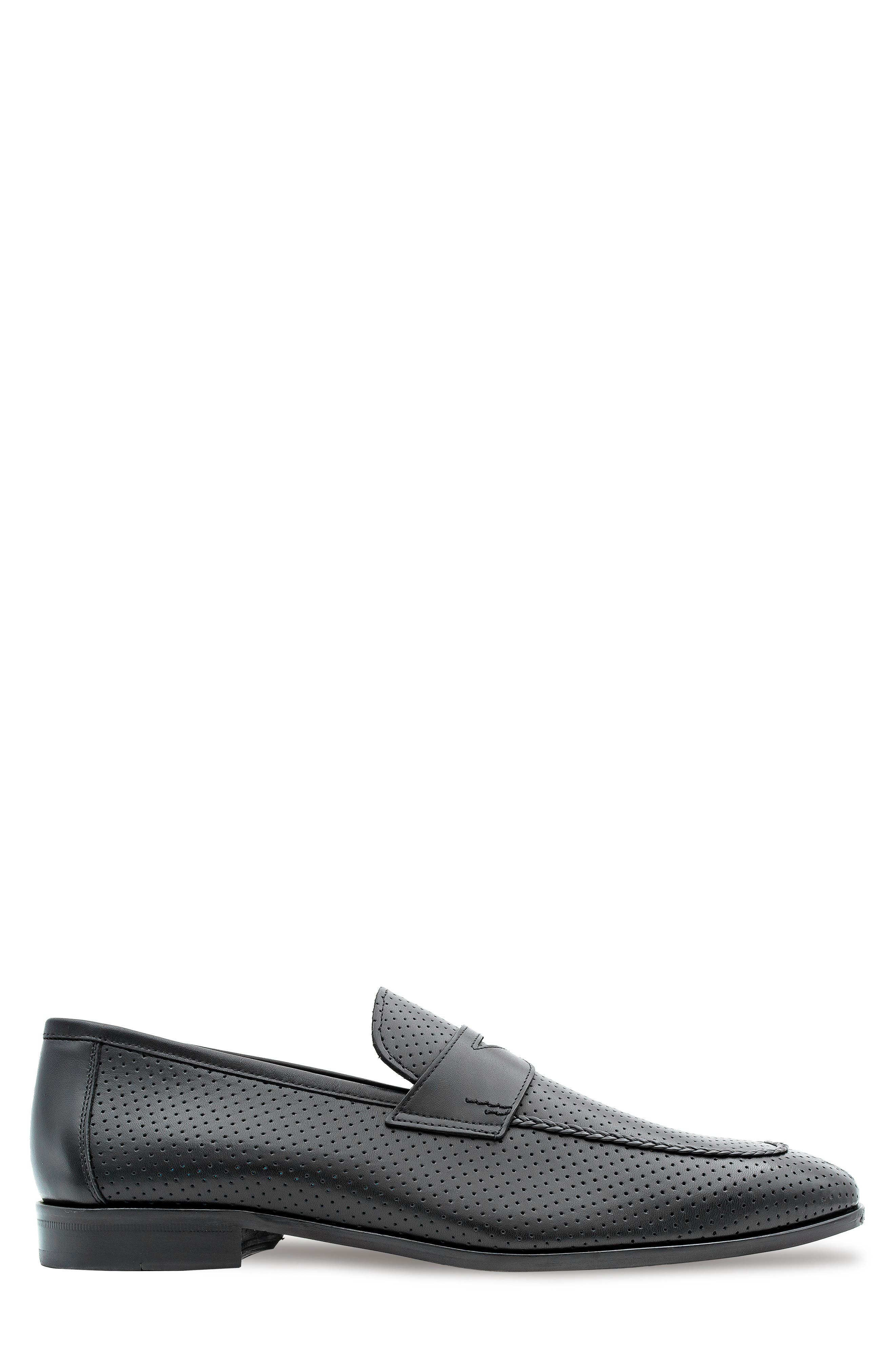 Mezlan Cueva Perforated Penny Loafer, Alternate, color, 