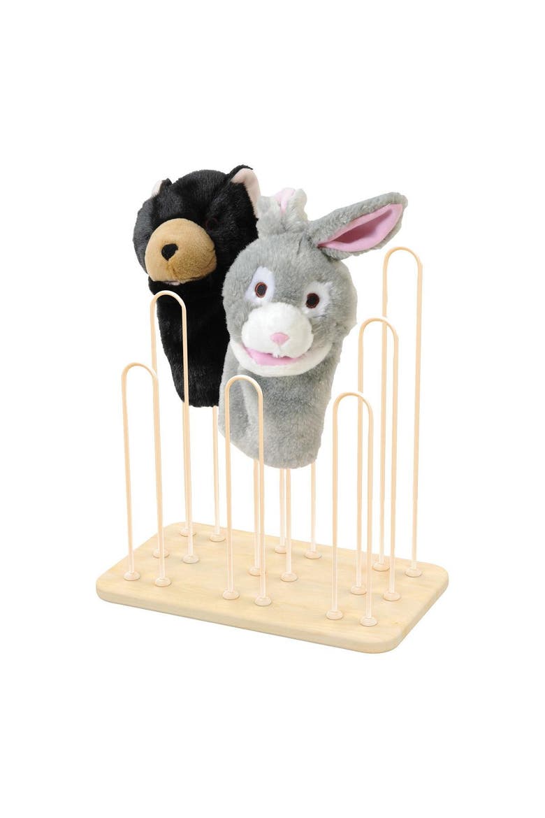 Puppet Stand, Alternate, color, Beige