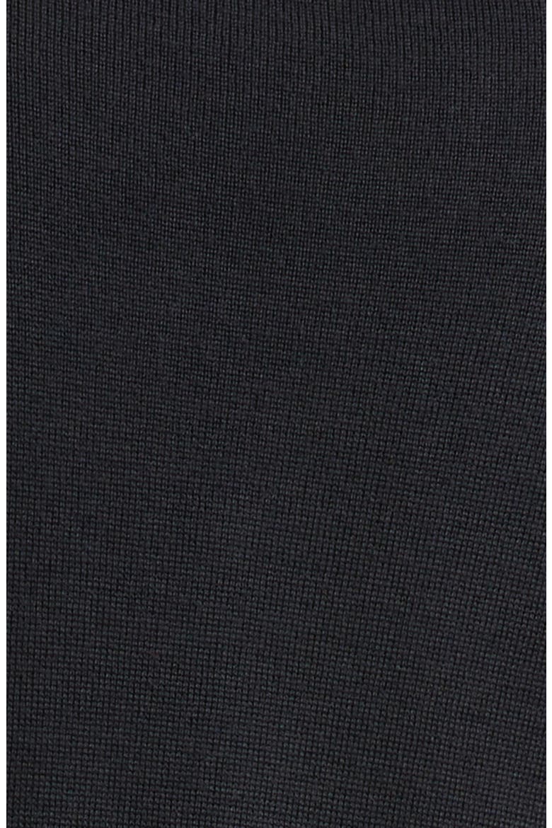 Ami de Coeur Patch Merino Wool Cardigan, Alternate, color, NOIR/ ROUGE