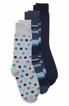Assorted 3-Pack Dress Socks