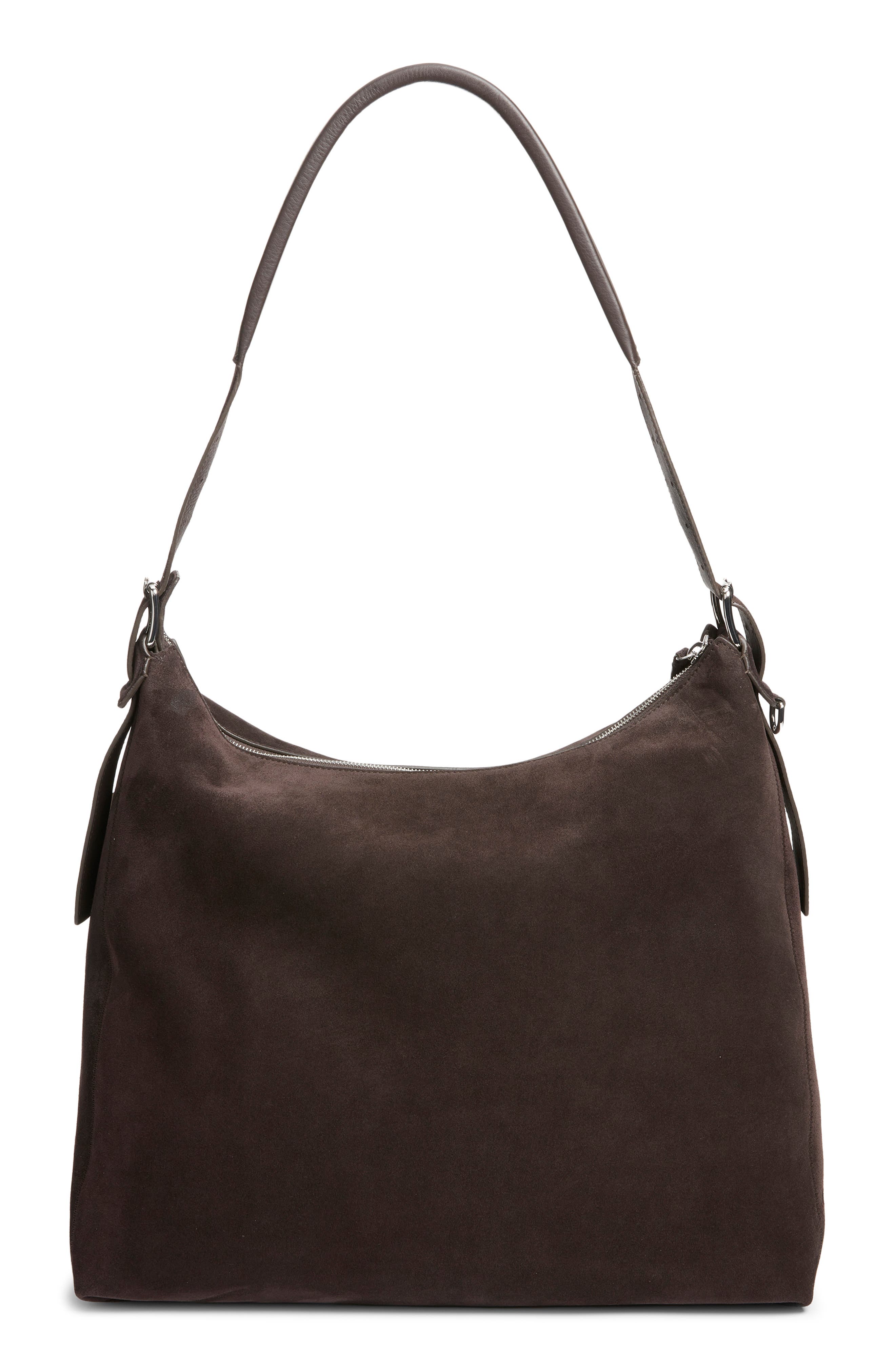 Lemaire Belted Hobo Bag, Alternate, color, Ebony Brown