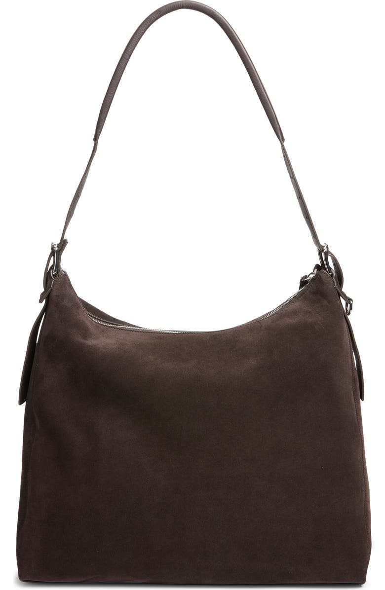 Lemaire Belted Hobo Bag, Alternate, color, Ebony Brown