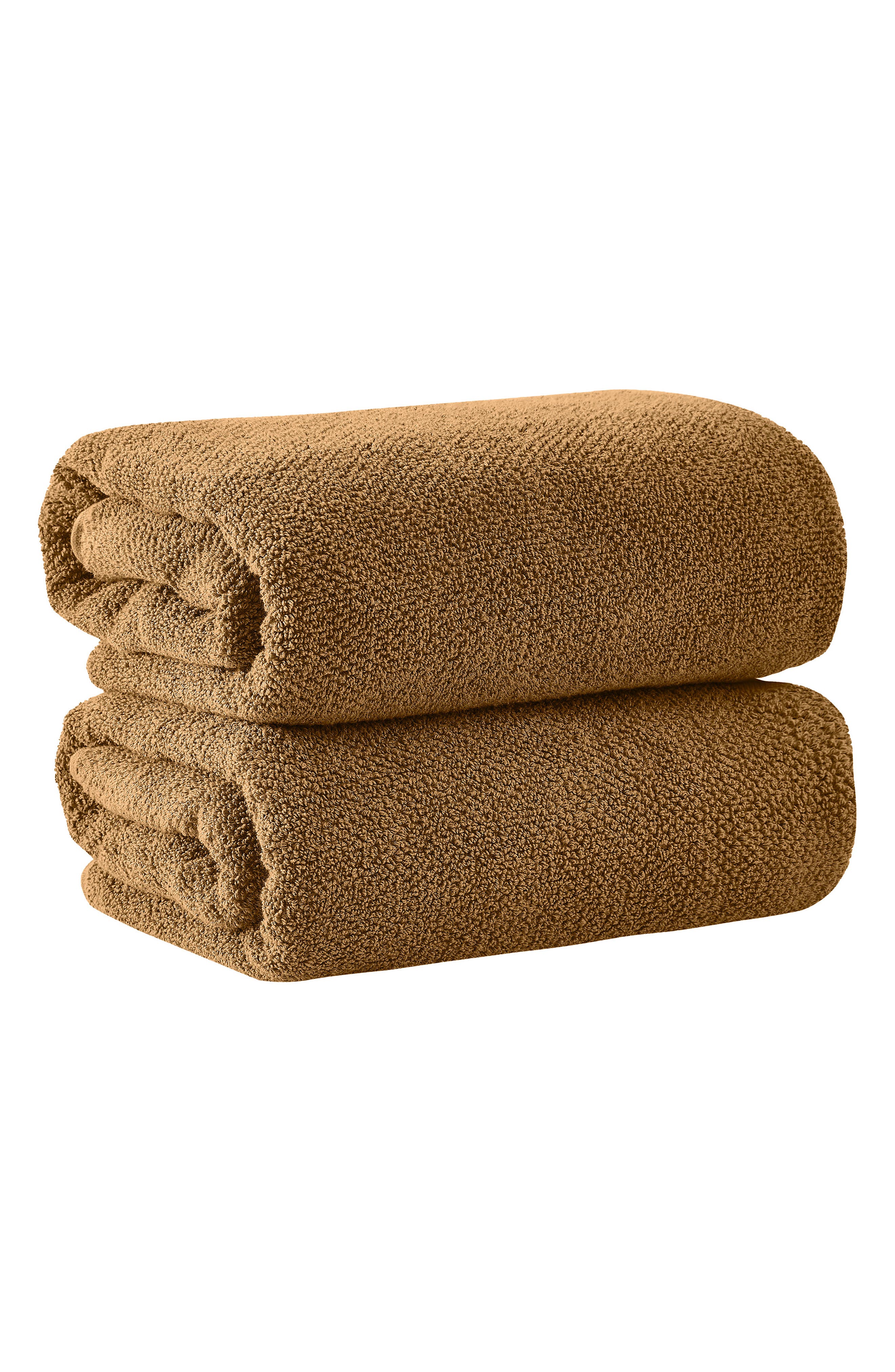 Woven & Weft Loop Textured 2-Pack Bath Towels