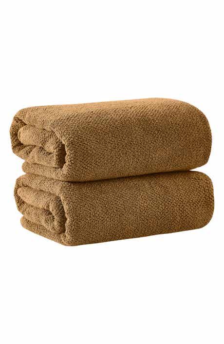 Cotton 2-Pack Oversized Bath Sheet Set