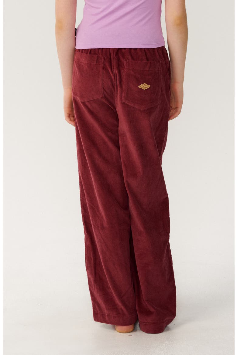 Kids' Keepsakes Corduroy Cotton Pants, Alternate, color, DARK PLUM
