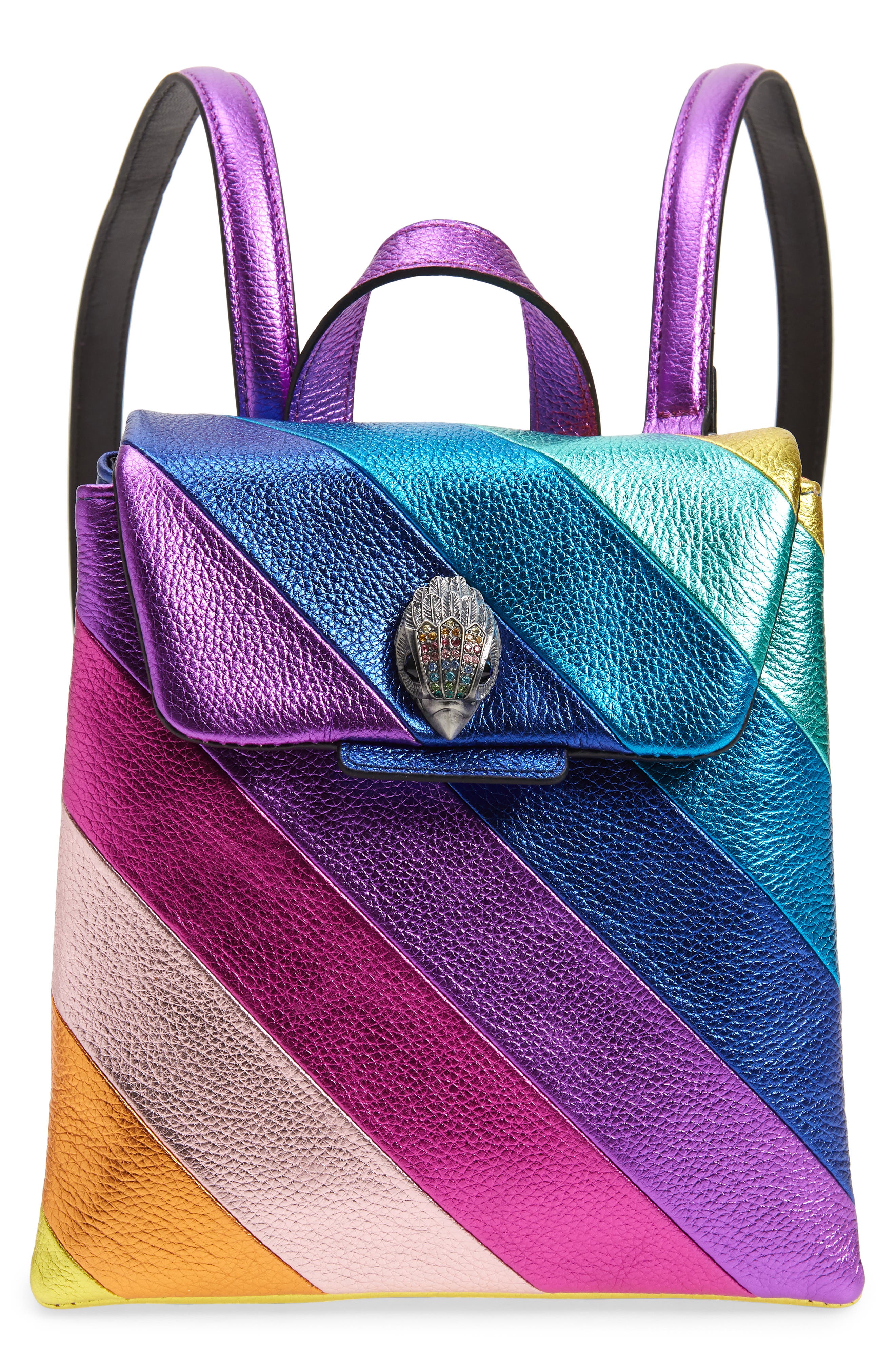 Kurt Geiger London Small Kensington Leather Backpack, Main, color, 