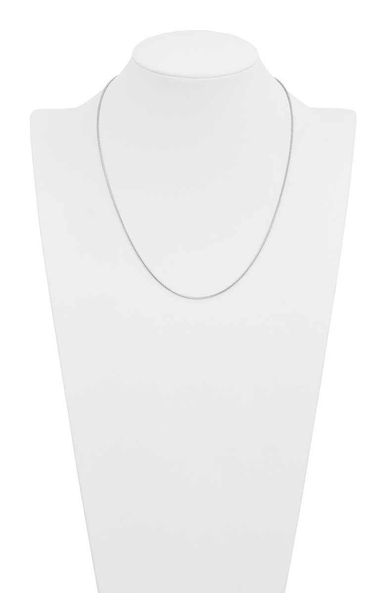 HAWLEY ST 14K White Gold Snake Chain Necklace, Alternate, color, 