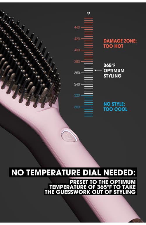 Ghd Glide Smoothing Hot Brush In Pink