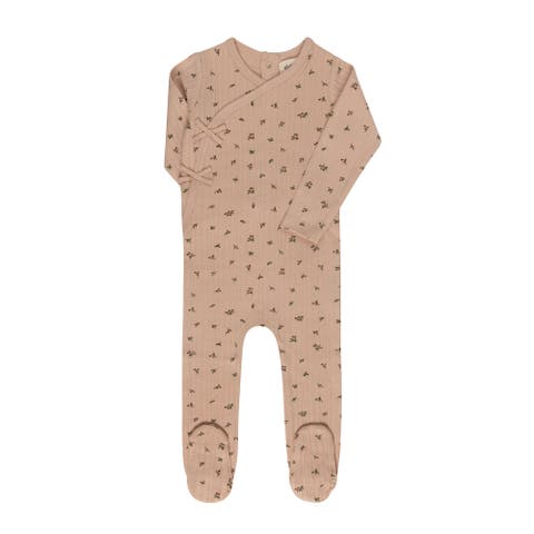 Floral Pointelle Collection - Footie (Baby)