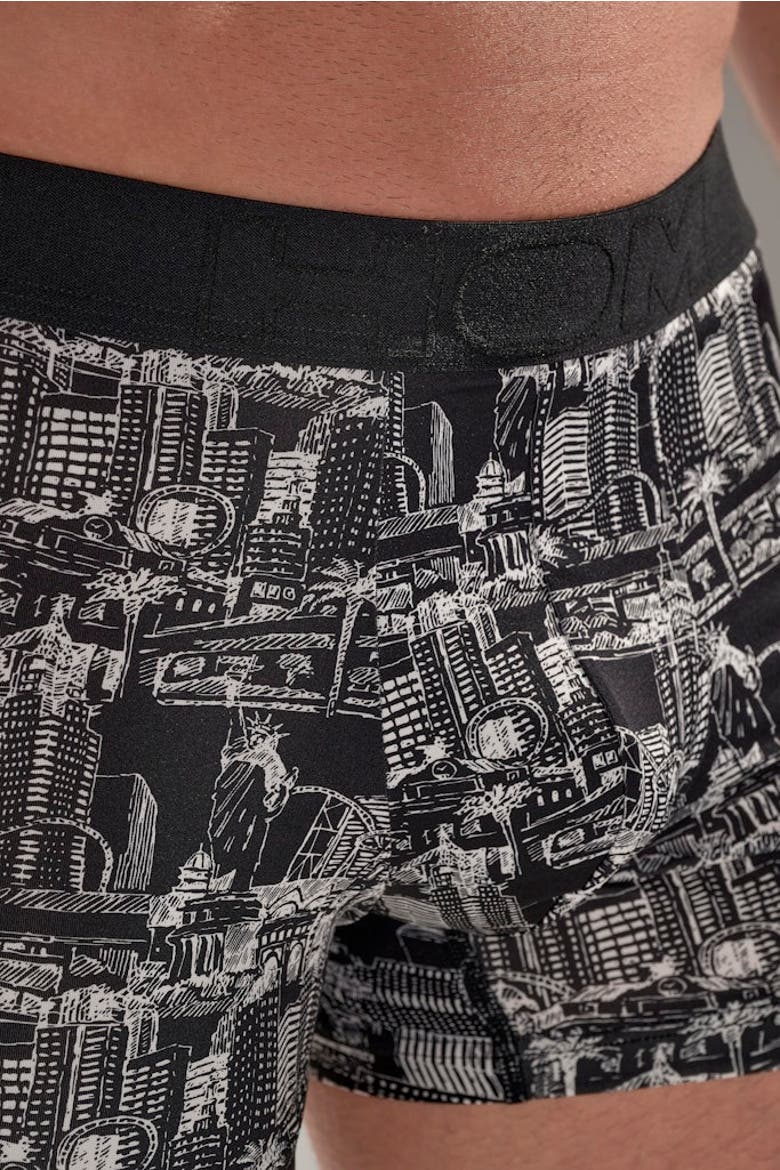 Vegas Boxer Briefs, Alternate, color, Black Print