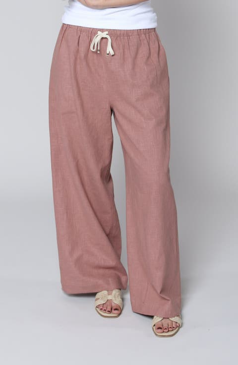 Linen Palazzo Pant