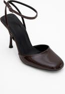 Prologue Shoes Blues Round Toe Ankle Strap Pump