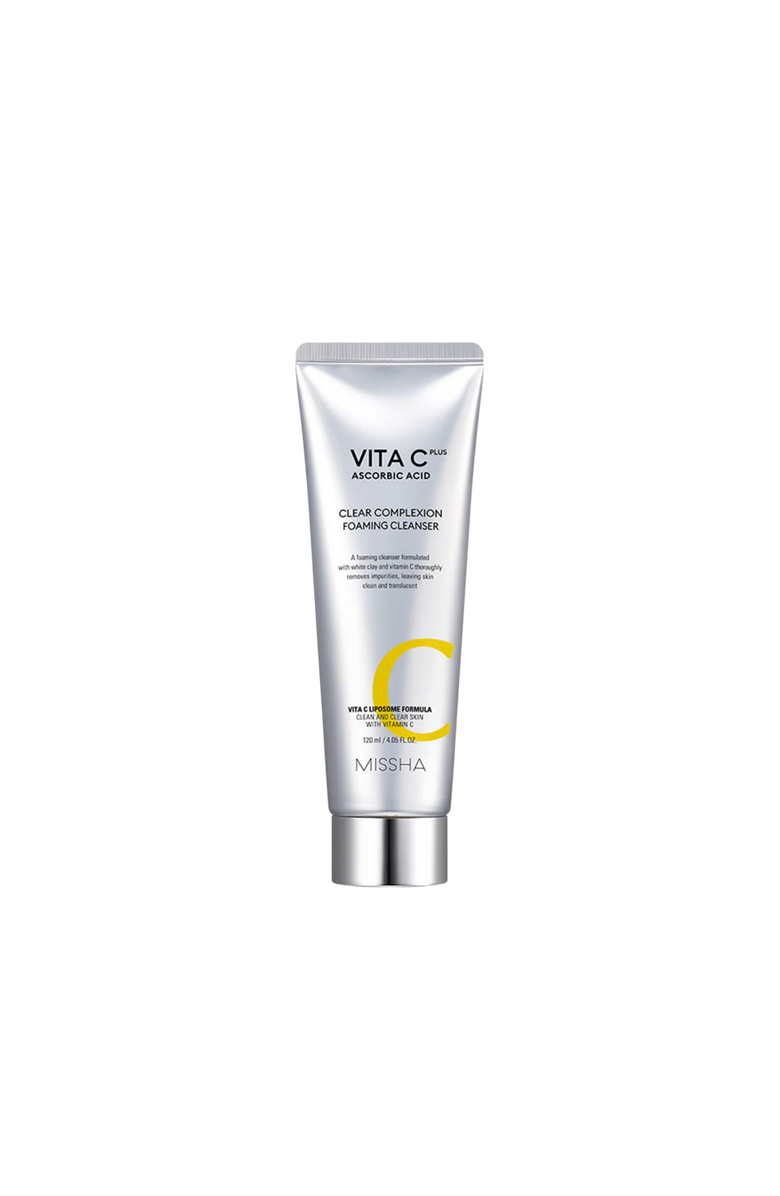 MISSHA Vita C Plus Clear Complexion Foaming Cleanser, Main, color, 