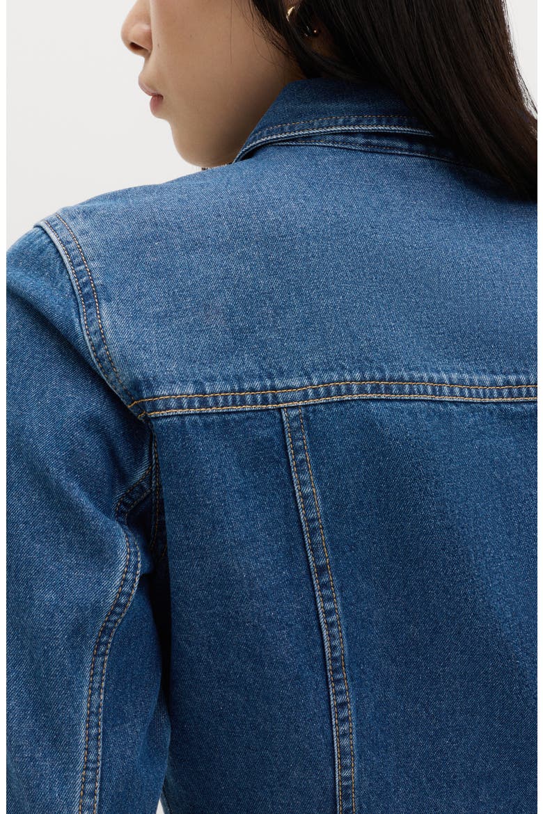 Denim Statement Shirt, Alternate, color, BLUE DENIM
