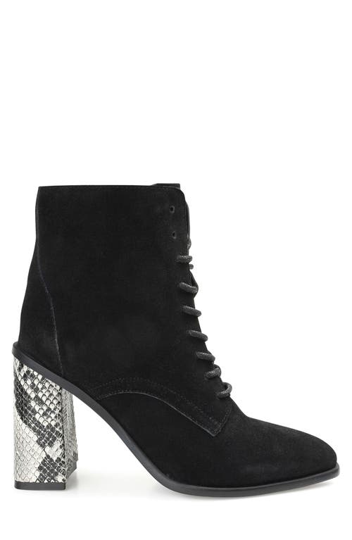 Journee Collection Journee Signature Edda Lace-up Bootie In Black