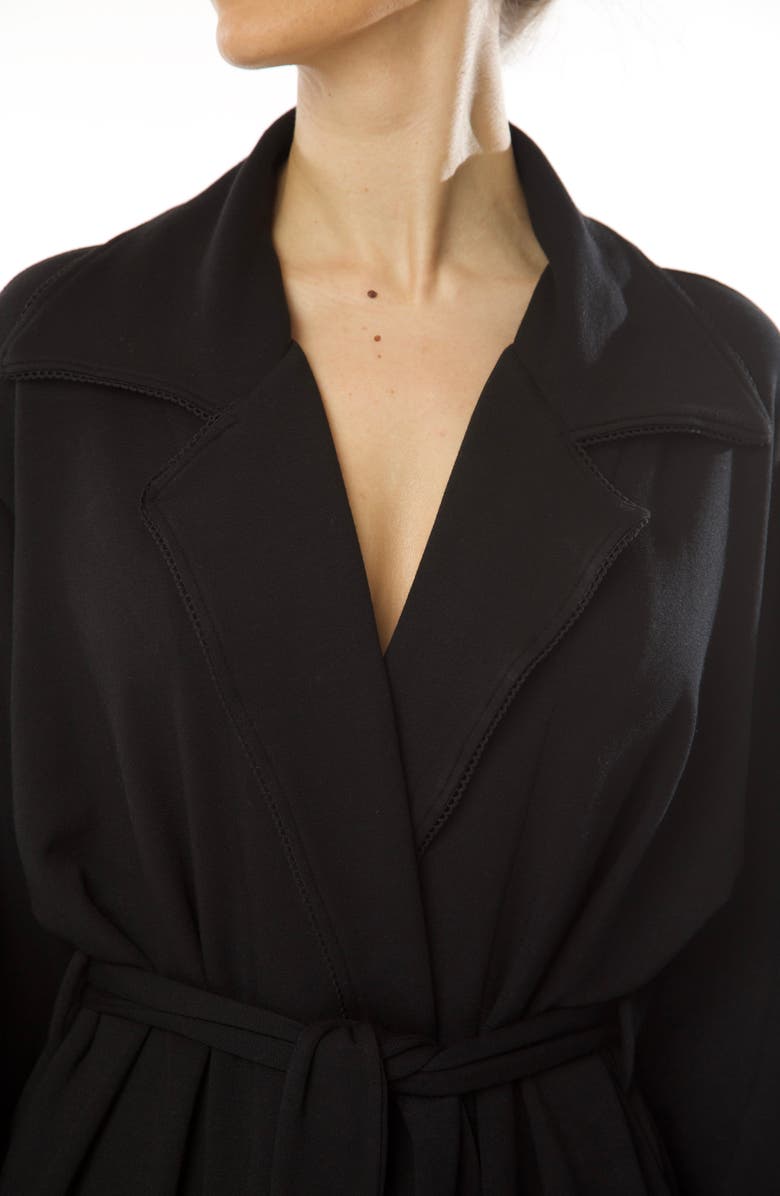 Andine Brigitte Bologna Lace Trim Robe, Alternate, color, 