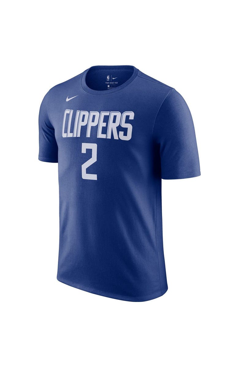 Nike Men's Nike Kawhi Leonard Royal LA Clippers Name & Number T-Shirt, Alternate, color, 