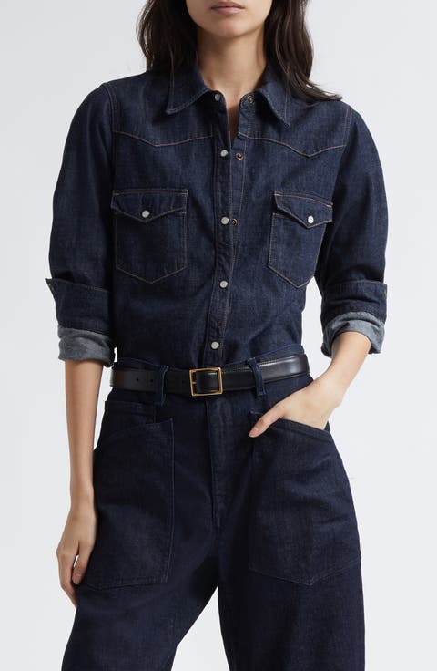 Travis Long Sleeve Chambray Shirt