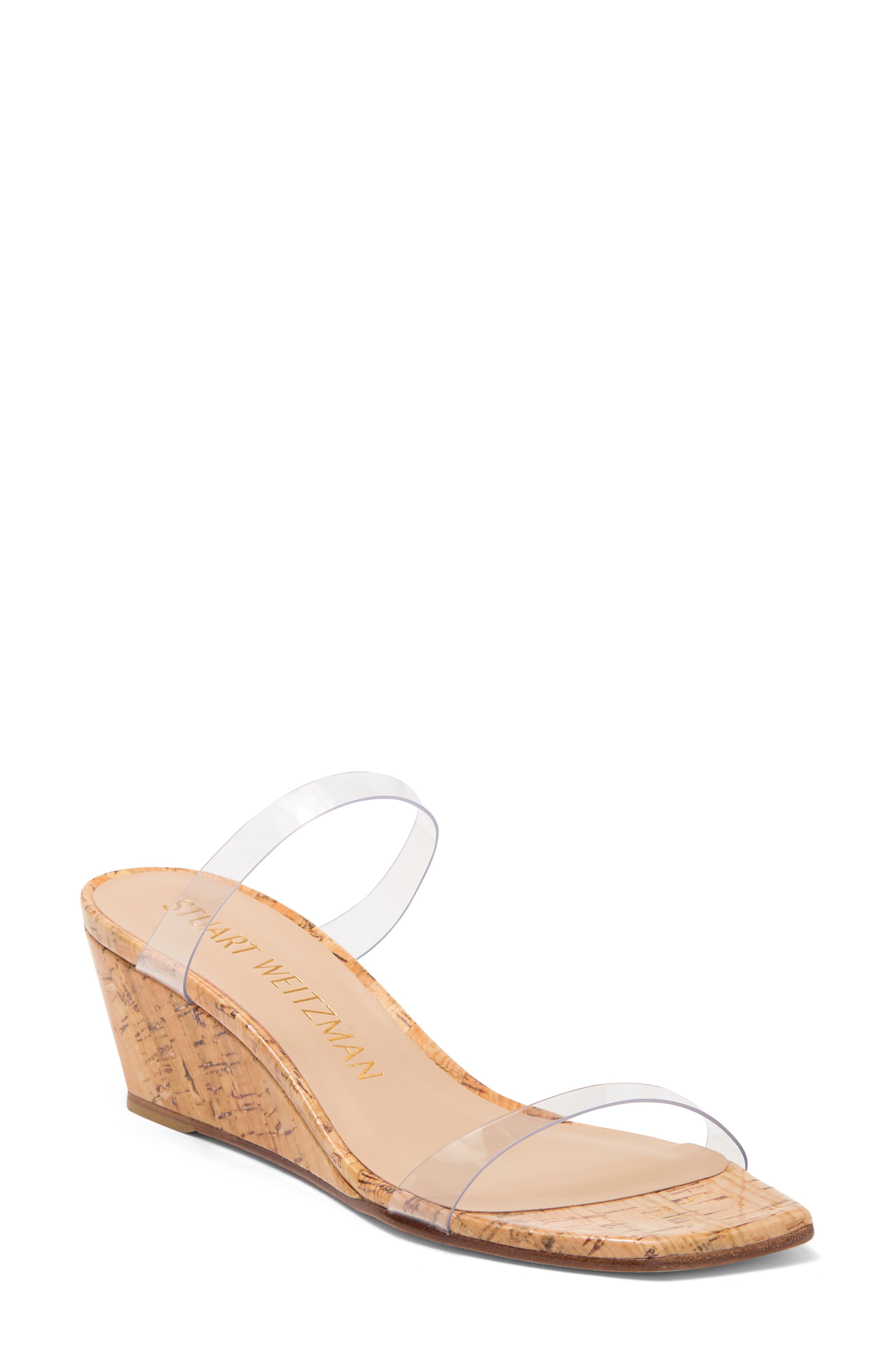 Stuart Weitzman Aleena 50 Wedge Sandal, Main, color, 