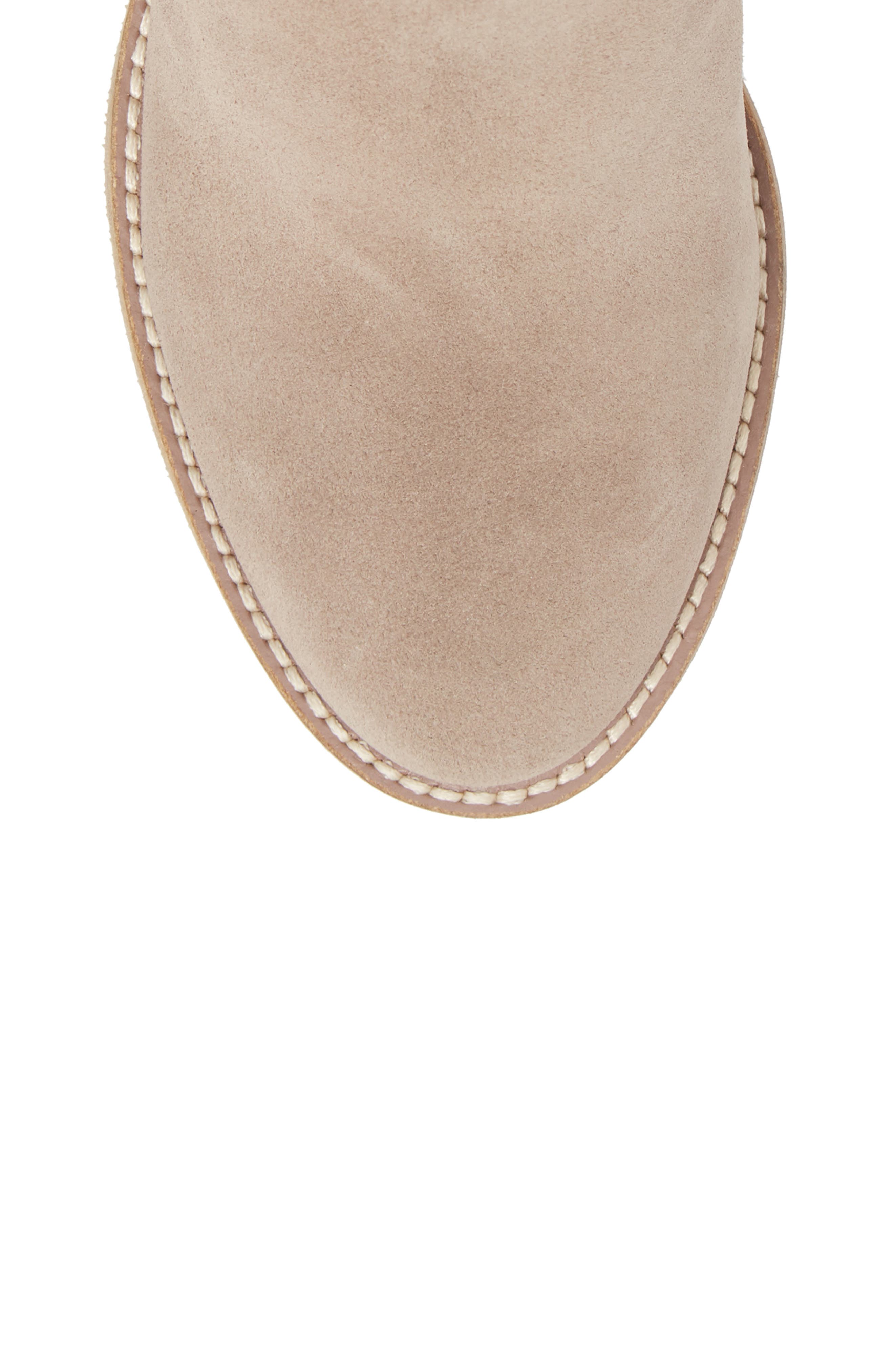 Nova Waterproof Bootie, Alternate, color, MUSHROOM SUEDE