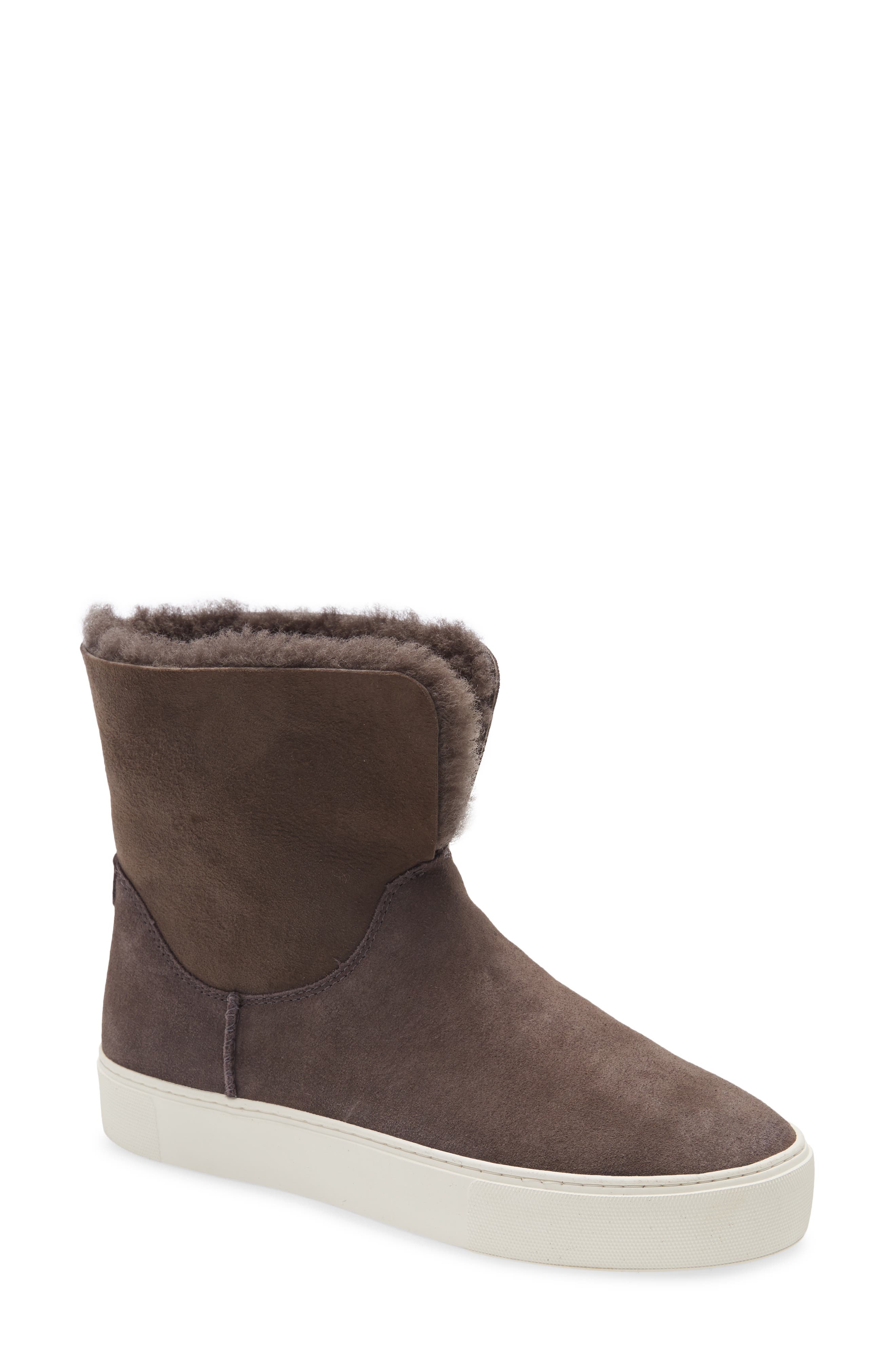 Lynus High Top Platform Sneaker Boot, Main, color, THUNDER CLOUD SUEDE