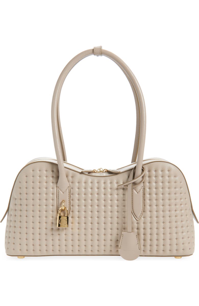 Stella McCartney Medium Ryder Top Handle Bag, Main, color, Light Moss