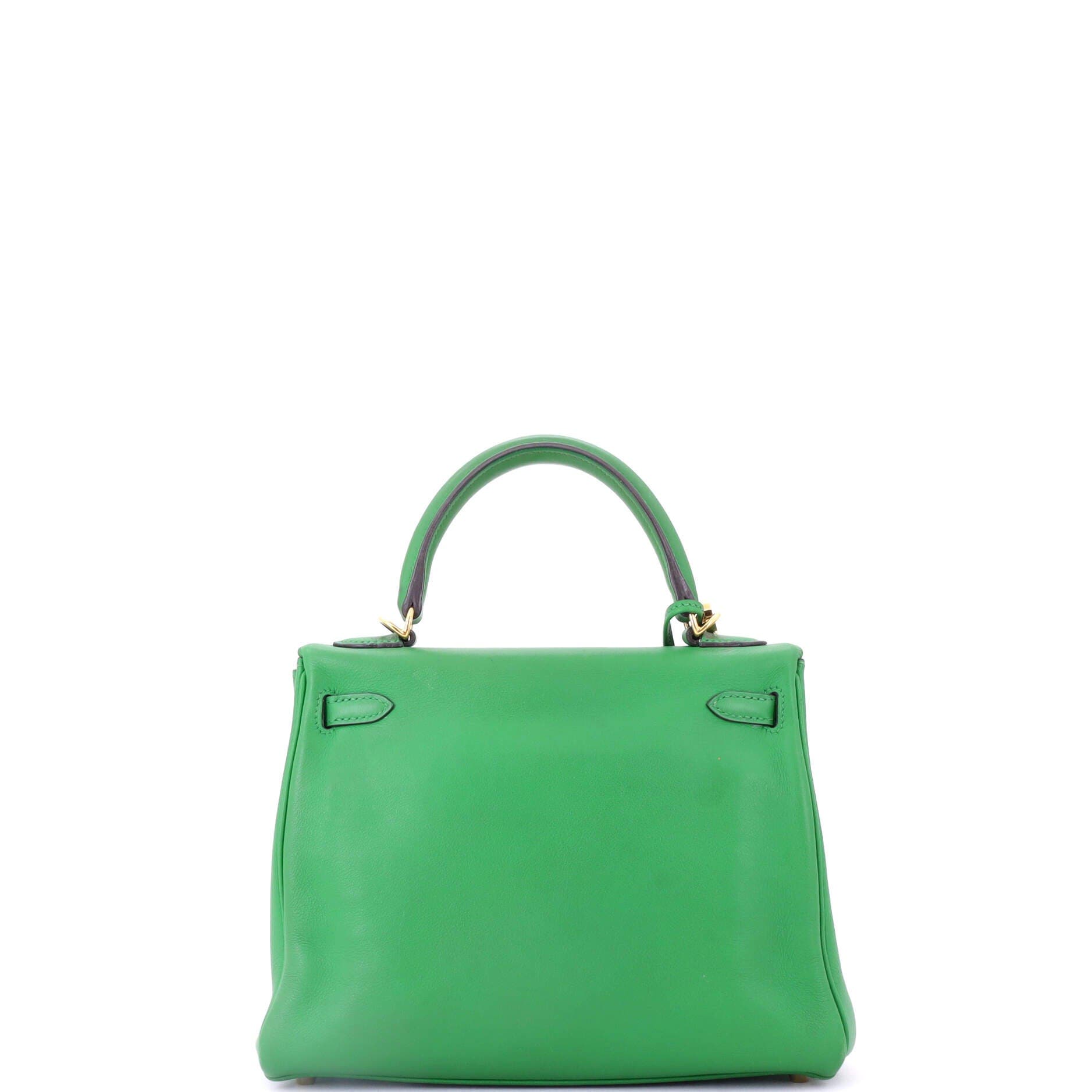 Kelly Handbag Green Swift with Gold Hardware 25, Alternate, color, Green
