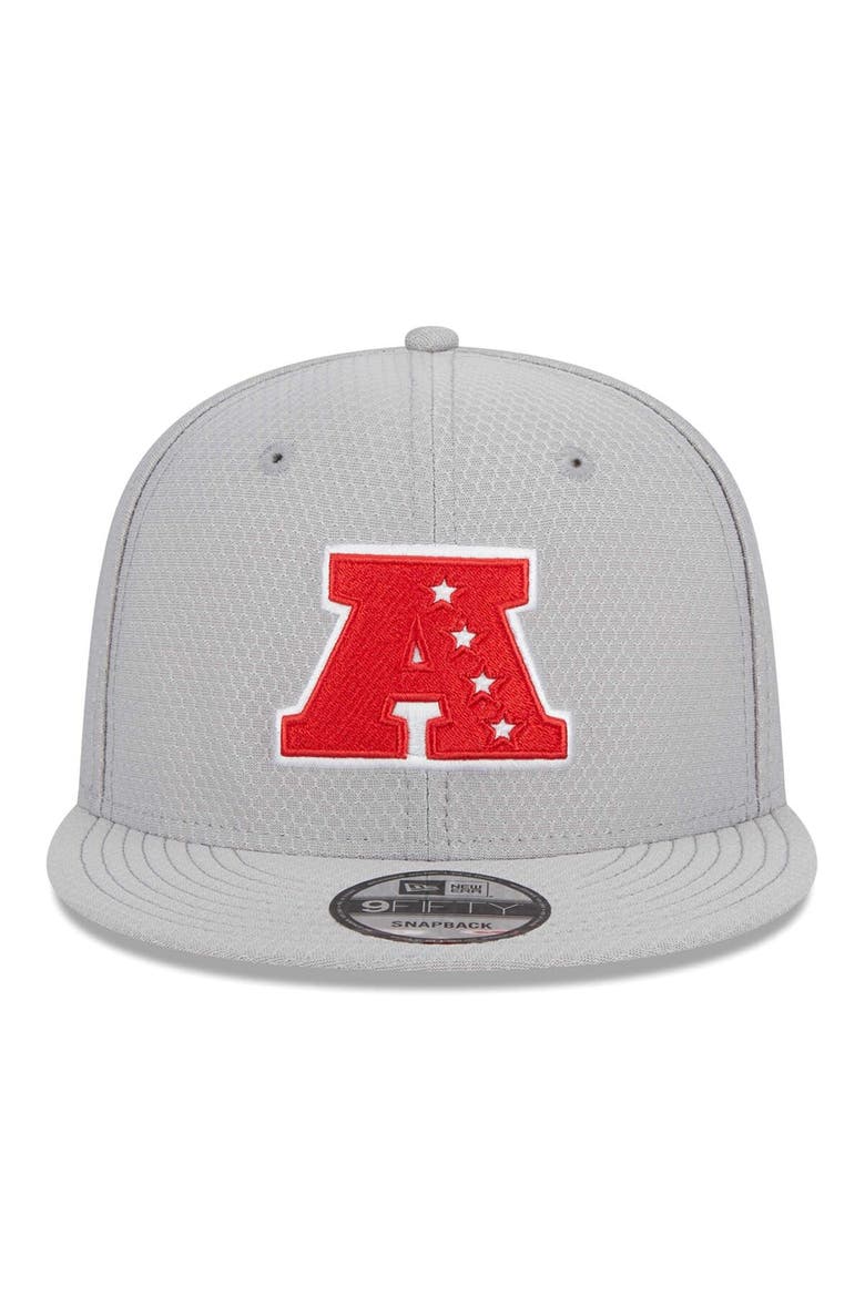 Men's New Era Gray Jacksonville Jaguars 2024 Pro Bowl 9FIFTY Adjustable Snapback Hat, Alternate, color, Gray