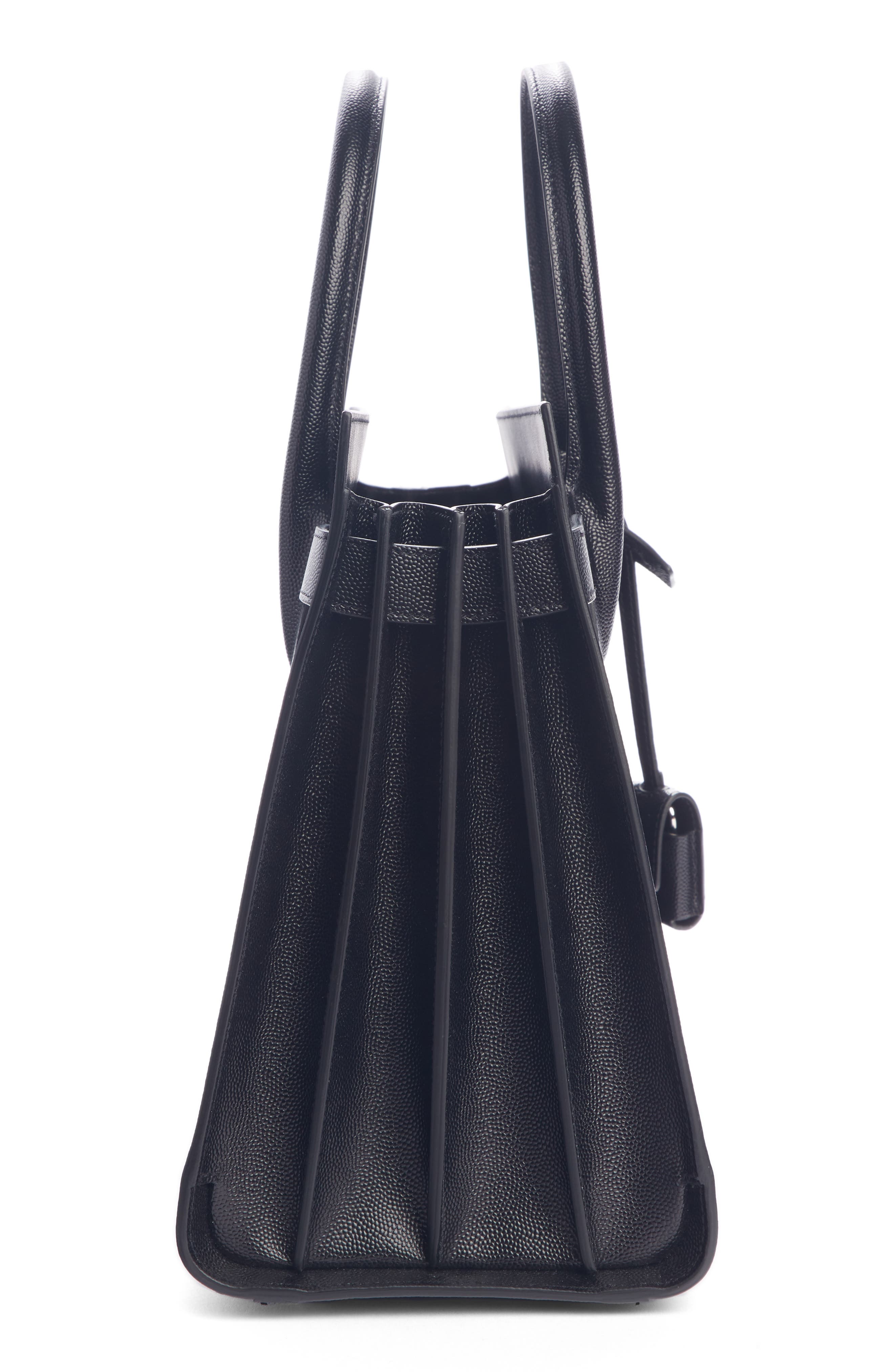 Saint Laurent Small Sac de Jour Grained Leather Tote, Alternate, color, 