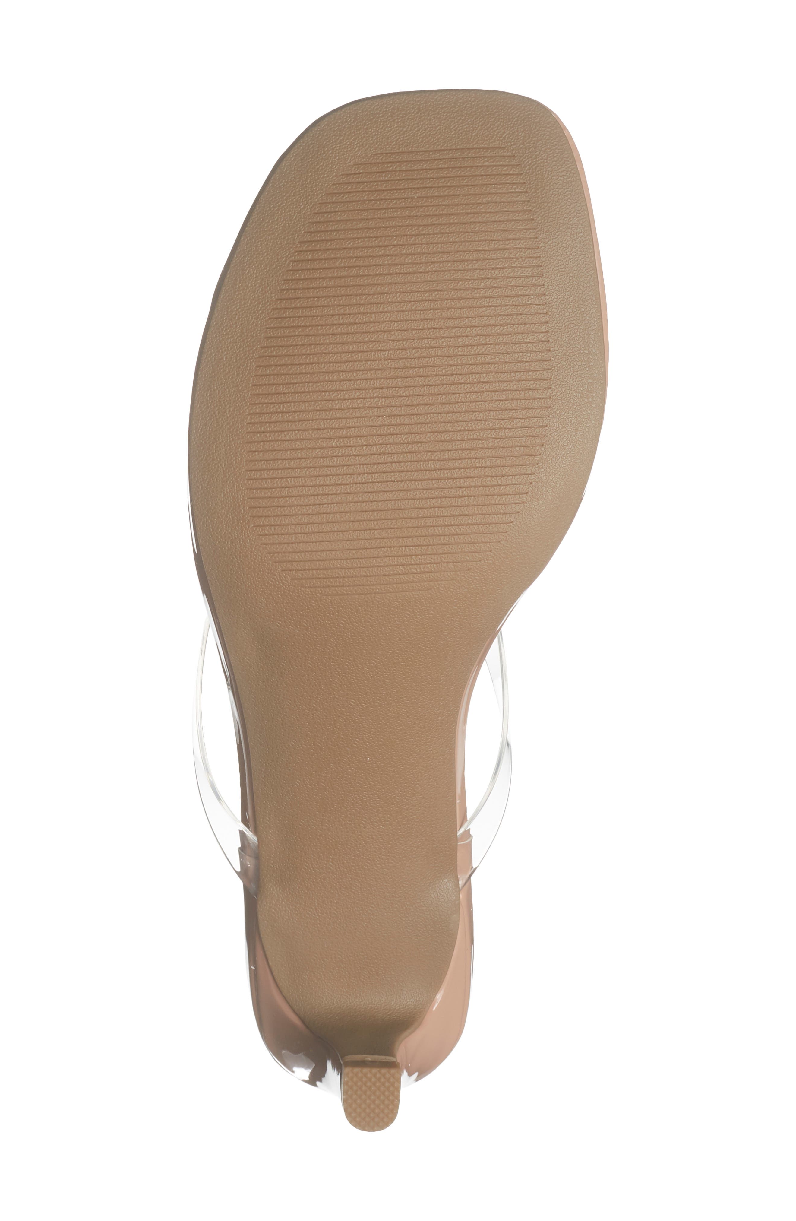 Freyda Slide Sandal, Alternate, color, CLEAR