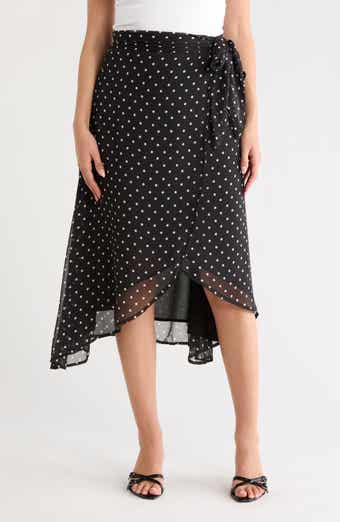 Yasinia Faux Wrap Skirt