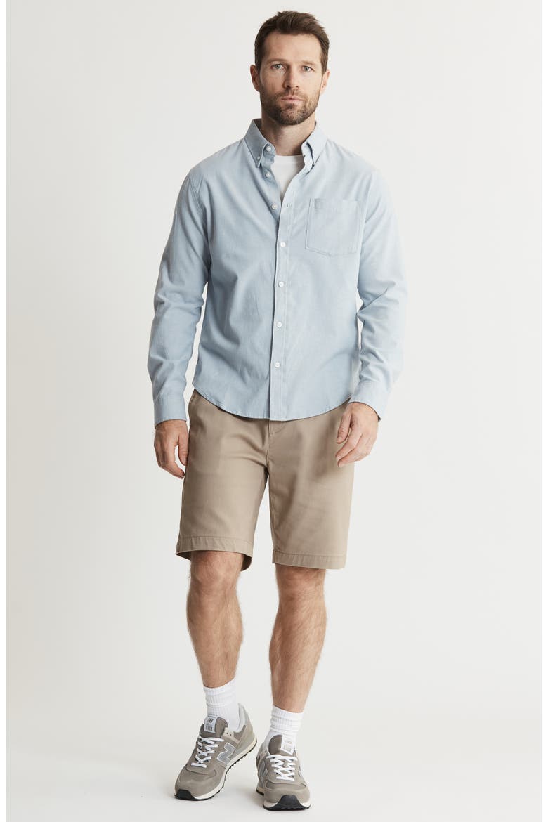Classic Stretch Oxford Button-Up Shirt, Alternate, color, LIGHT BLUE