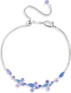 Nadri Indigo Purple Slider Bracelet