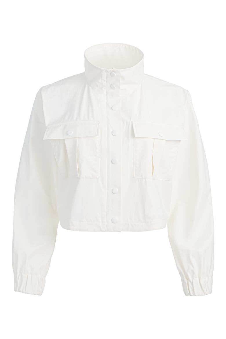 James Crop Jacket, Alternate, color, OFF WHITE