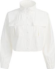 Alice + Olivia James Crop Jacket