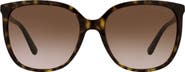 Michael Kors 57mm Gradient Cat Eye Sunglasses