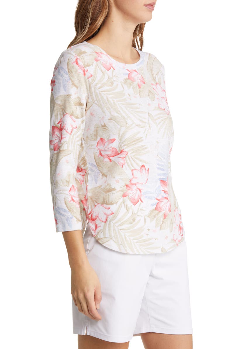 Tommy Bahama Ashby Isles Floral Cotton T-Shirt, Alternate, color,