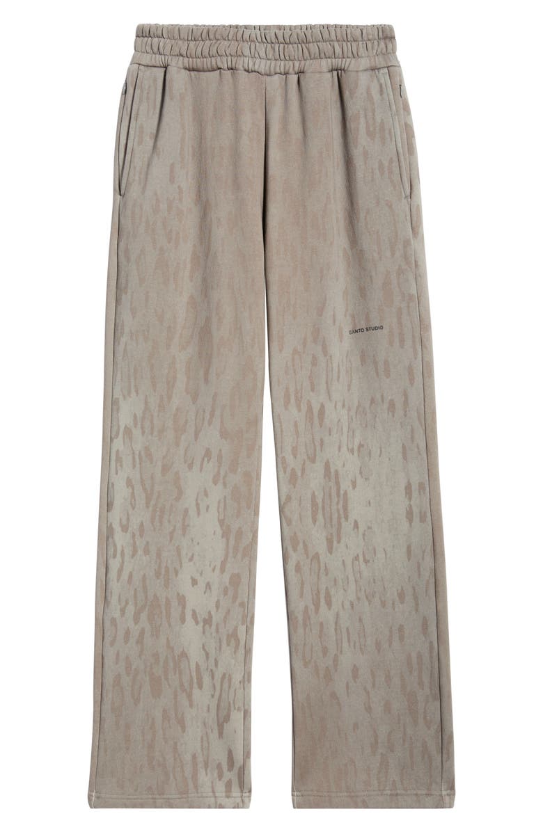 SANTO STUDIO Cole Houshmand Presto Preda Fleece Pants, Alternate, color, Purple