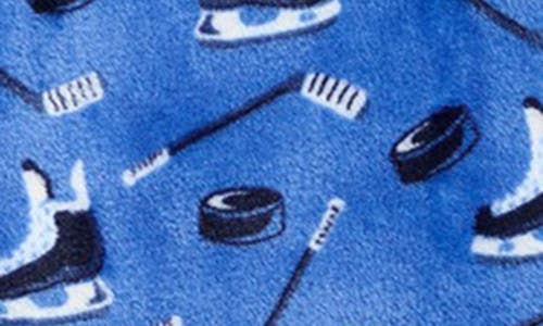 Vineyard Vines Kids' Print Fleece Sleep Pants In Blue