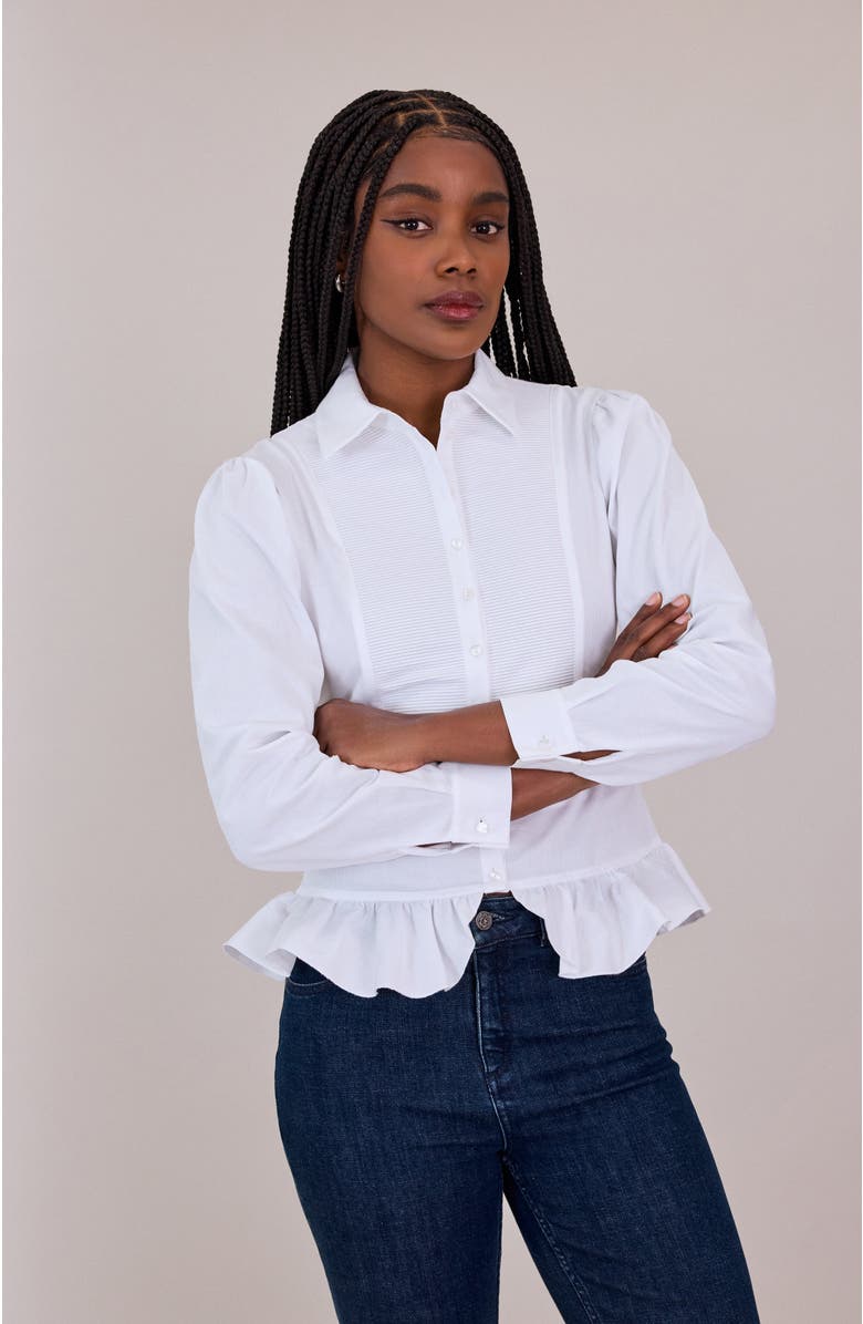 Anne Fontaine Eternity Shirt, Alternate, color, White