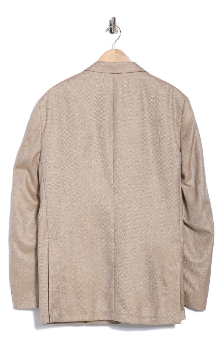 Peter Millar Cypress Herringbone Cashmere Blend Sport Coat, Alternate, color, 