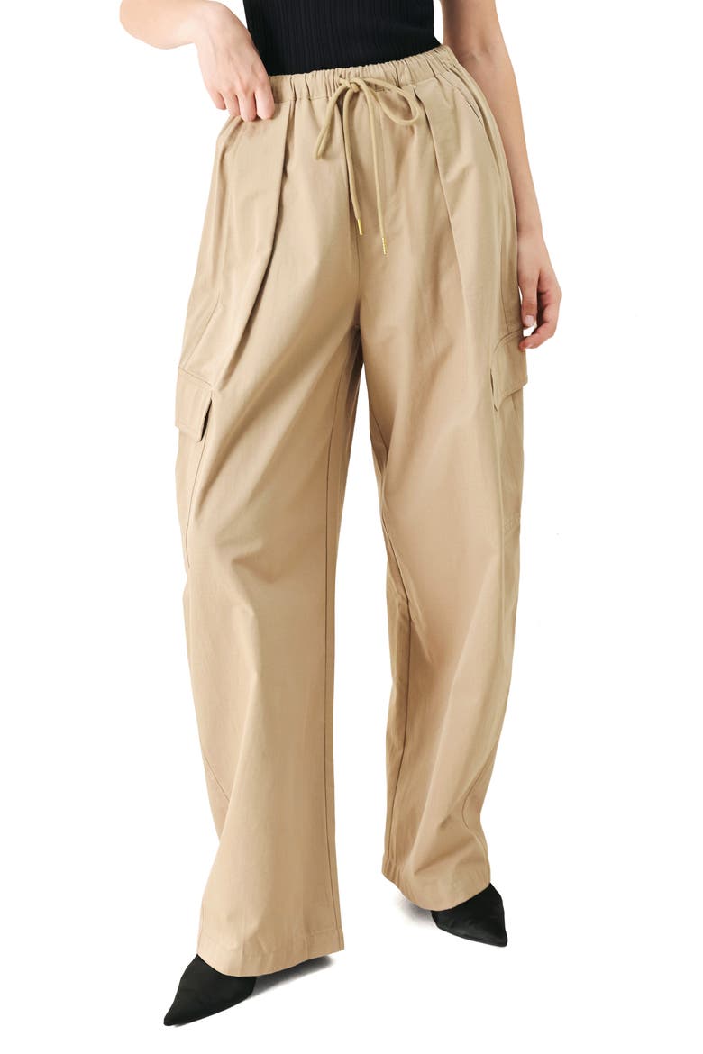 Balloon Pant, Main, color, KHAKI