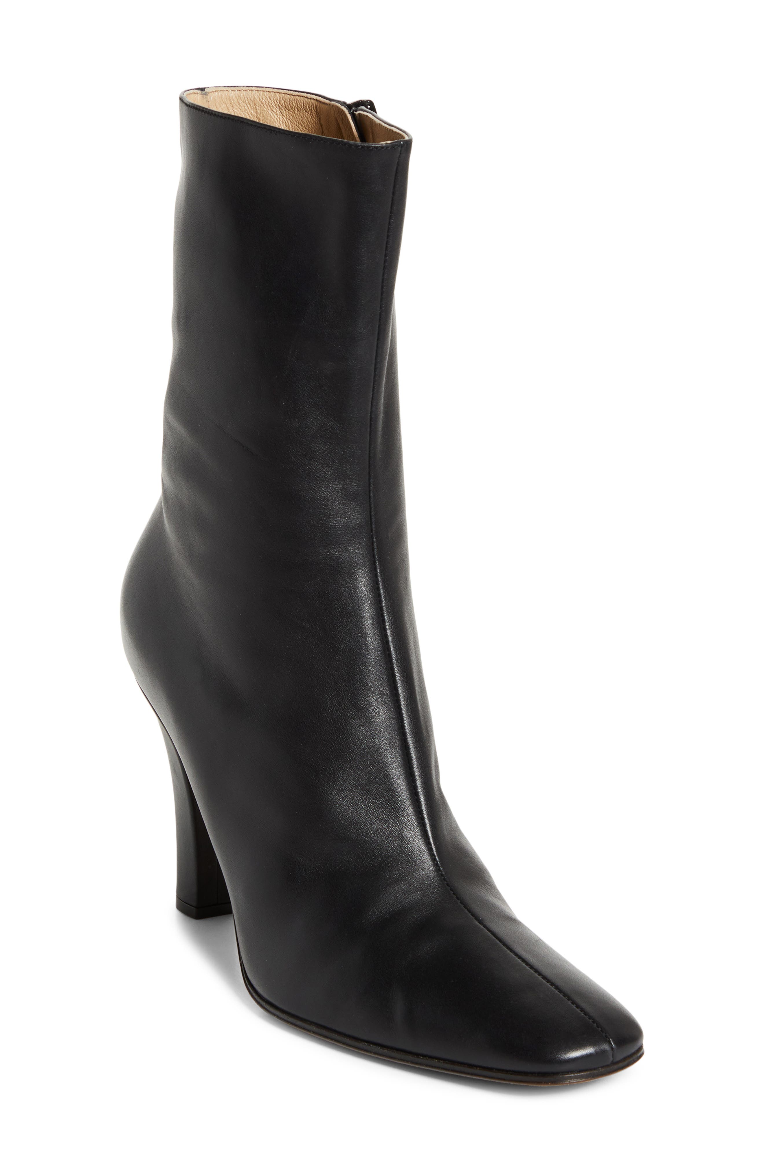 The Row Mona Bootie, Main, color, Black